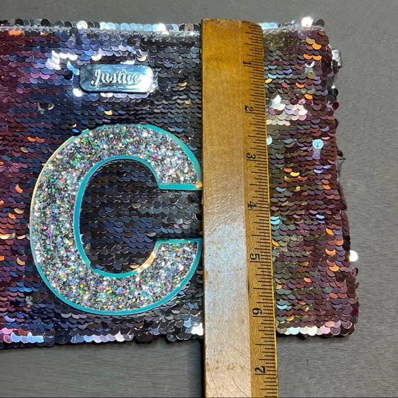 Justice C Monogrammed Wristlet - Picture 10 of 10